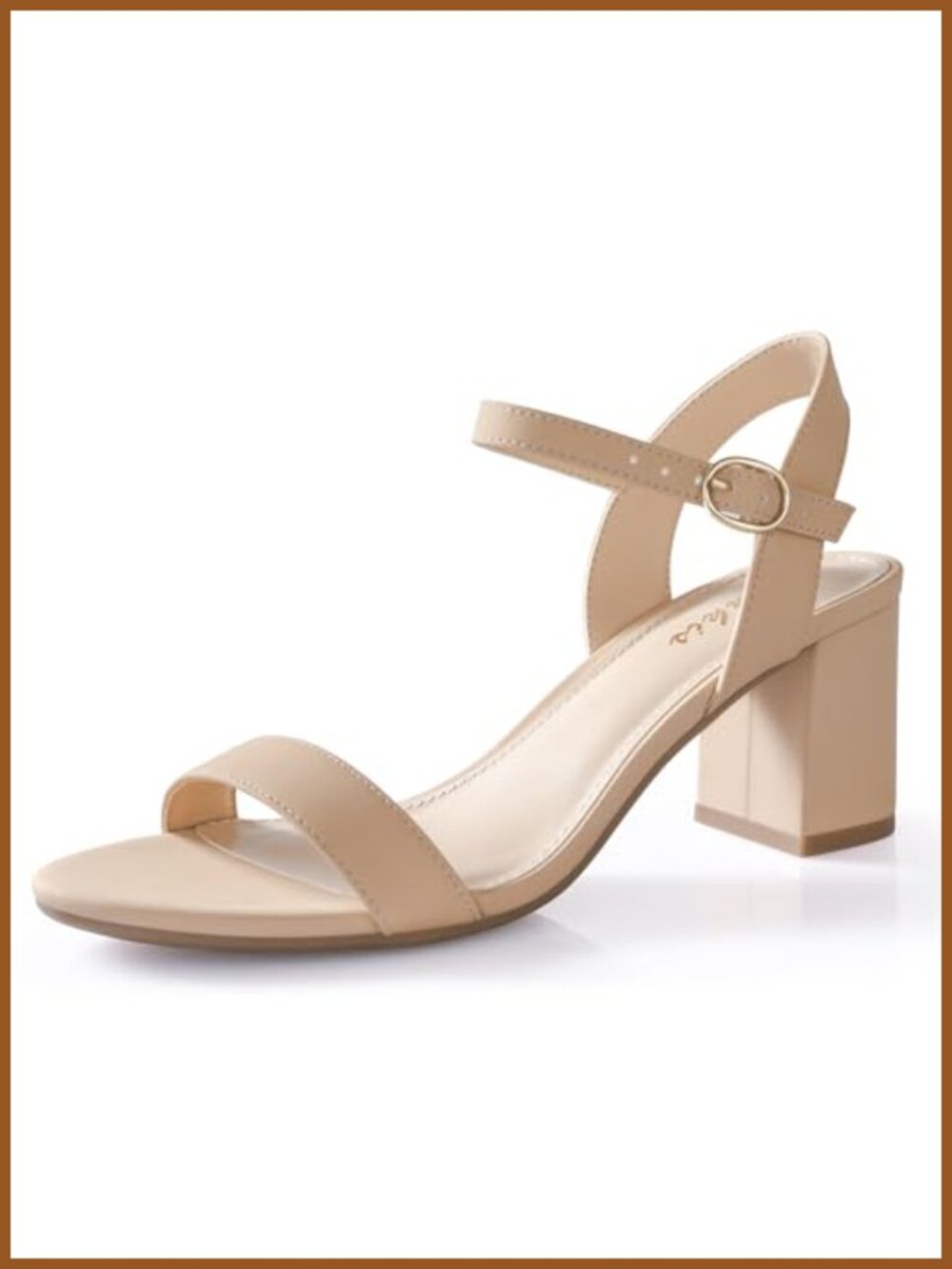 Women's Open Toe Block Heel Sandal Ankle Strap Casual Dressy Shoes
